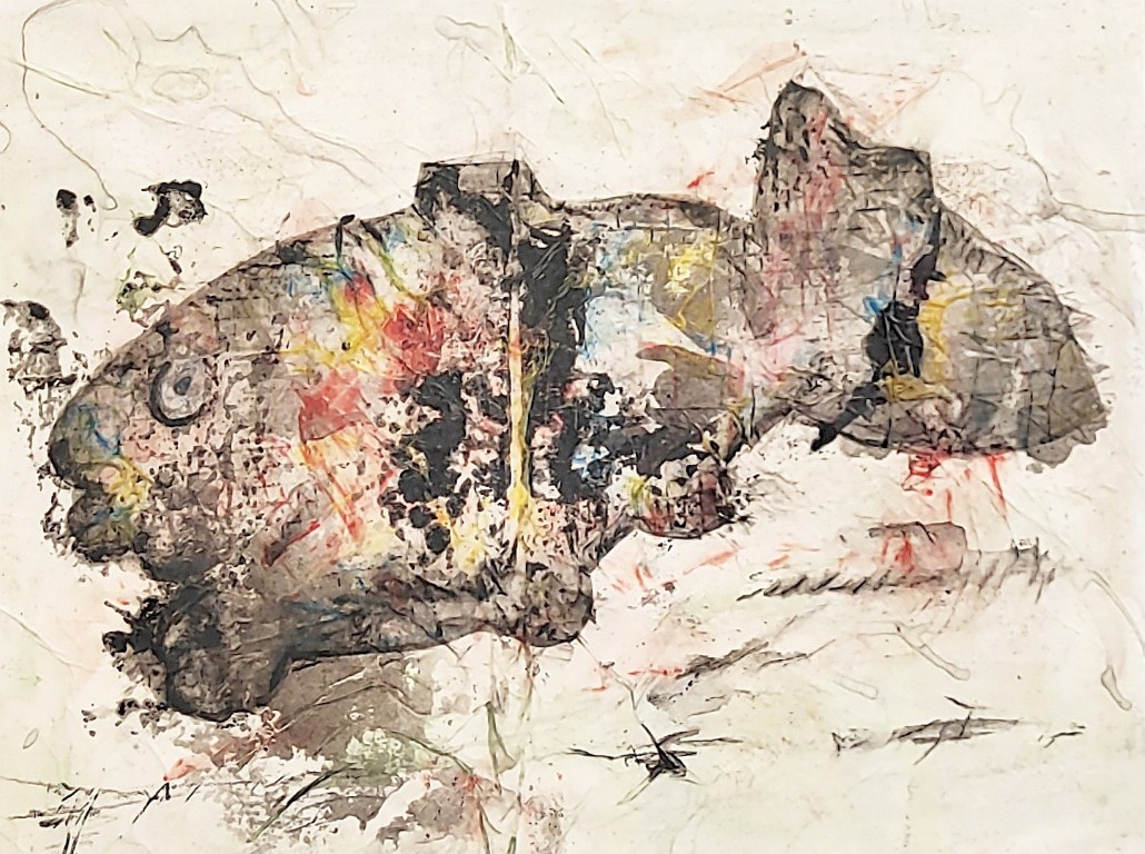 30x20, mixed media auf steinpapier